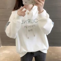 위위브렌 여성 긴팔 후드티 후드 맨투맨