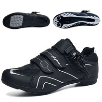 자탄 자전거신발 평페달슈즈 MTB클릿 입문용 남자 자전거신발 여자 자전거신발 사이클 라이딩슈즈, 평페달슈즈(R768), 블루, 43(270~275mm)