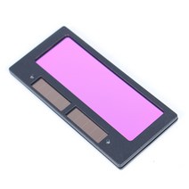 용접 카트리지 태양광 자동차광 용접면 차광유리 필터 자동센서 카멜레온유리 시력보호, 1개