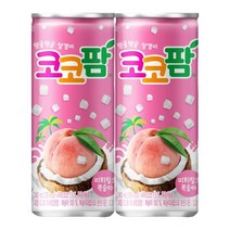 해태음료 해태 피치핑크 복숭아 코코팜 240ml, 42개