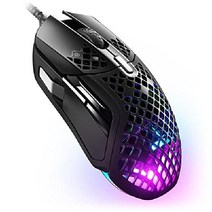 스틸 시리즈 Aerox 5 경량 게이밍 마우스 18000 CPI TrueMove 공기 광학 센서 초경량 방수 설계 범용 USBC 연결, 유선_Aerox 5, 에어록스 5