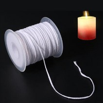 캔들심지 면 코튼 캔들 diy 오일램프 촛불 초 양초, 흰색BL05979