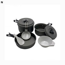 캠핑용 경질 코펠세트 2~3인용