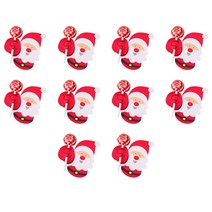 파티앤미다스 크리스마스 롤리팝 캔디 데코, 10장, 산타026