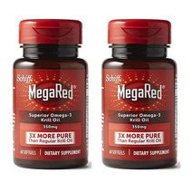 schiff 쉬프 메가레드 오메가3 크릴오일 350mg 60소프트젤 2팩