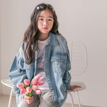 버블트리 젤리팝데님자켓