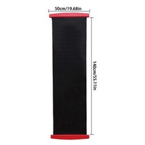 Sliding Mat Yoga Fitness Abdominal Muscle Training Ski Mats Indoor Crawling Plate Board Home Equipmen, 01 Black