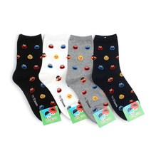 인타입 삭스 세사미 캐릭터 와글와글 장목 양말1