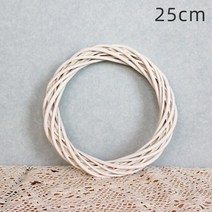 라탄공예 자개공예 전통매듭 소품 라탄만들기 한국기념품, 01등나무화환25cm