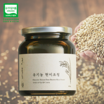 국산 무설탕 수제 유기농 현미조청 쌀조청 아기조청 460g, 1개