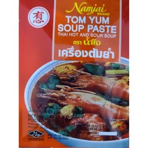 NAMJAI TOM YUM SOUP PASTE 남자이 톰윤 수프 페이스트 35G WORLDFOOD, TOM YUM PASTE  X 1EA, 1개
