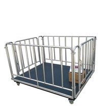 방폭저울 물류 무게측정기 바닥 계수 고정밀 산업저울, 0.4 x 0.5m  / 150kg