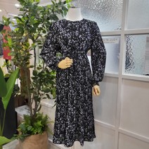 부루앤쥬디 sh06 해피블루플라워원피스 BOKDR119B