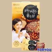 ForU963 호두 아몬드 율무차 스틱형 포장 견과류 건강차 생강가루 자몽주스 갈아만든배, 담터호두아몬드율무차50T*본상품, 상세페이지 참조