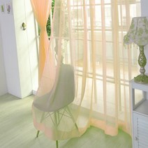 나비주름커튼 겨울 커튼 1PCS 순수 컬러 Tulle 도어 창 커튼 드레이프 패널 깎아 지른 스카프 밸런스 현대