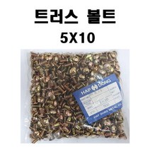 트러스볼트 5X10 1봉 500개 우산머리볼트 단자함