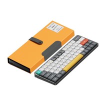 NUPHY AIR60 기계식 키보드 갈축 블루투스 유선 무선 누피 에어60 케이스 포함, AIR60 갈축 + 스마트 케이스