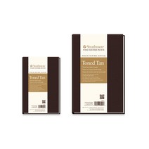 스트라스모아 S4 toned tan 스케치북 64매, 22x28cm