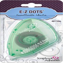 Scrapbook Adhesives by 3L EZ Runner E-Z Dots Repositionable Dispenser 49-Feet, 1