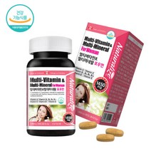 여성 종합비타민 종합영양제 멀티 비타민 미네랄 포우먼 1450mg, 90정, 1개