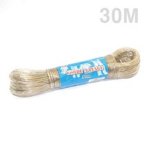 PVC 코팅 와이어 캠핑 야영 애견 강아지 목 줄 30M