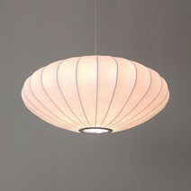 조지넬슨 버블램프 소서 600파이 인테리어조명 식탁등, 스마트전구+전용리모콘