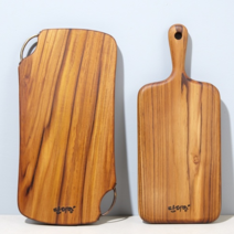 단디맘 나무도마 무료각인 티크 수제 원목 빵 우드 플레이팅 중, 06.내추럴 소