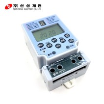 신성 소형 디지털 타임스위치 간판타이머 SST-24SD 4단자 20A