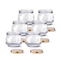 미르코리아 유리 이유식 잼병 Low 120 골드캡, 100ml, 18개입