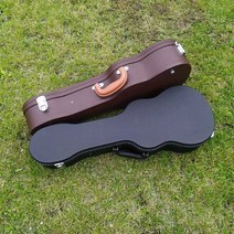 우쿨렐레 휴대 하드 수납 케이스 백 가방 액세서리, 21인치 블랙 (스트랩제외)