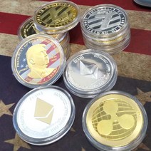 비트코인 기념주화 이더리움 리플 라이트 모네로 이오스 퀀덤 bitcoin, 라이트골드