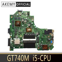 Akemy S550CB Laptop motherboard for ASUS S56C original mainboard I5-3337U GT740M/GT635M, 한개옵션0