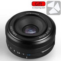 가성비 좋은 TTArtisan 27mm F2.8 APS-C 자동 초점 카메라 후지 Fujifilm X-A10 X-A3 X-E1 X-Pro1 X-H2 0.3, 01 Black._01 후지 xf
