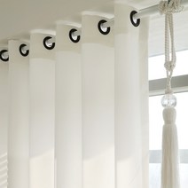 [맞춤] 화이트 암막커튼 커튼링/아일렛2684466 3, 아일렛(화이트)2684466 3