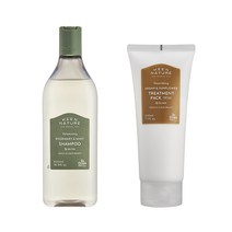 닥터올가 볼륨케어 세트 (로즈마리민트샴푸 500ml+아르간 헤어팩210ml), 마스크팩 1매 + 펌프 1개 증정