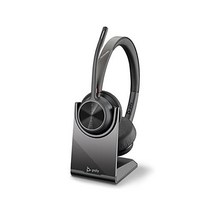 플랜트로닉스 Poly Voyager 4320 UC 무선 헤드셋 충전 스탠드, 01.헤드셋 + 충전 스탠드, 01.USB-A