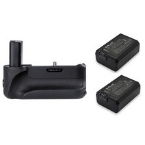 소니 A6400 A6300 A6100 A6000 호환 배터리그립+NP-FW50 호환배터리2, A6300 호환그립+NP-FW50 호환배터리2
