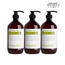 부케가르니 히말라야 허브 나드 레몬민트향 바디워시 900ml x3개, 단품없음