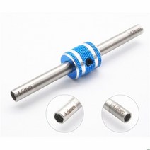 RC서보 아두이노서보모터 미니 4wd 육각 턴버클 너트 설치 및 제거용 tamiya pro 도구 용 4-4.5mm 자체 제작 부품, c