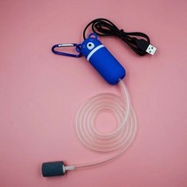 스쿠버 다이빙 호흡기 재호흡기 미니 장비 조절기 침묵 수족관 산소 공기 펌프 휴대용 에어 스톤 액세서리 호스 아웃 도어 낚시 용품 물고기 탱크, 04 파란_01 8cmx3cmx3cm