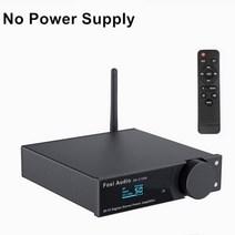 방송 음향 오디오 출력 증폭기 스피커fosi audio da2120a 블루투스 스테레오 무선 dac amp hifi class d power amp 50w x2 활성 서브우퍼, 협력사, 전원 공급 장치 없음