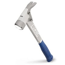 Estwing ALBL 396.9g(14온스) 블루 비닐 그립 알루미늄 망치 매끄러운 페이스, Smooth Face