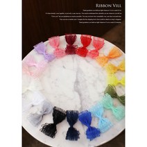리본빌 에임스 라셀 레이스 리본끈 (19색 40mm), #19 아이보리 1롤(약 25마), 1개
