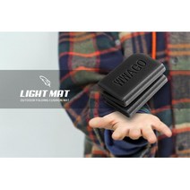 1인 폴딩 가을운동회 방수피크닉매트 2개 공원 텐트 유원지 야외, 블랙