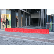 차수막 장마 침수 대비 이동식 수마기 주차장 차수벽, 높이 50cm 합금 소재