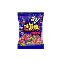 롯데 핵짱셔요 미니 벌크 195g 심심풀이 사무실간식 탕비실 졸음방지 어린이집선물 등산간식, 3개