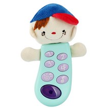 두돌 오감발달 유아전화기 헝겊인형 멜로디 스마트폰 아기핸드폰 버튼 벨소리