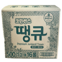 크린센스 땡큐 1겹 점보롤500 400m, 16개입, 1개