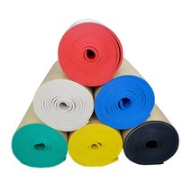 스크린골프 메모리폼 충돌 방지 벽지, 노란색, 폭 1m [두께 20mm]