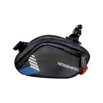 로스휠 R413 후미등 안장가방, 블랙, 1개